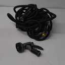 Relxitl Garden Hose, Flexible Water Hose, Ultra Lightweight Non-Expanding hose with 10 Function Sprayer, Leak proof, Pressure Resistant for Yard, Outdoor (Black, 50FT)