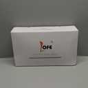 LOFE Organic Buckwheat Pillow for Sleeping with Organic Cotton Pillowcase - Kids/Travel Size 11''x16'' Adjustable Firm Pillow, Cervical Support for Back and Side Sleepers(Tartary Buckwheat Hulls) (Off White(pure))