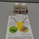 Super Ninja Gnat Traps for House Indoor - Fungus Gnat & Fruit Fly Traps - 10 Sticky Traps for Plants & 2 Highly Effective Fruit Fly Catchers for Indoors, Kid & Pet Friendly