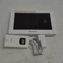 Newentor Weather Station Wireless Indoor Outdoor Thermometer, Color Display Digital Weather Thermometer with Atomic Clock, Barometric Pressure, Forecast Station with Adjustable Backlight, White