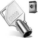 2 x Speed Queen washer and dryer key -GR800 Commercial Coin laundry machine keys for replaces speed queen 54612 key(1 Pcs)