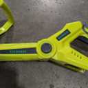 Electric Weed Wacker Cordless Eater Battery Powered Brushless Brush Cutter with 2X4.0Ah Batteries and Charger 24V Powerful Weed Trimmer 2 Types Metal Blades for Lawn Yard Garden (Green)