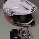 Youth Dirt Bike Helmet DOT Certified for Boys & Girls Ages 5-14, Four Wheeler, Motocross, BMX, MX, UTV, Go Kart, Racing, Skateboard, Baseball M