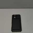 for iPhone 16 Pro Max Case Wallet, Built-in Card Holder (4-5 Cards), Slide Lens Cover, Military Drop Protection, Rugged Heavy Duty Men Women Protective Phone Case for iPhone 16 Pro Max, Black