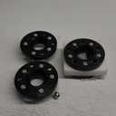 4PCS 5x4.72 to 5x4.4 Wheel Spacers 20mm with 5 Lug for 5x120mm to 5x112mm Hubcentric Wheel Adapters with 14X1.5 Studs 72.6mm (Hub Side) to 57.1mm (Wheel Side) Bore Wheel Spacer Adapters