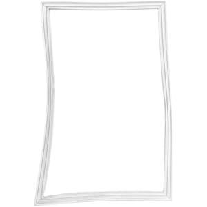Whole Parts Refrigerator Freezer Door Seal Gasket, (Magnetic Strip Inside, White), Single Piece, Part# 005450-000 - Replacement & Compatible with Some Viking Refrigerators