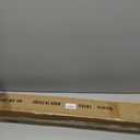 Warm Gold Curtain Rods 2 Pack, Adjustable Window Treatment Rods 36 to 72 Inch, Heavy Duty 1-Inch Telescoping Drapery Rods with Cap Finials