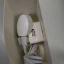 3-in-1 Upgraded Pro Flossing Toothbrush-Flosses, Vibrates and Oscillates(The 1st Tech), Electric Toothbrush with Water Flosser Equipe 5 Brush Heads, Plaque Removal for Sensitivity, Braces-White