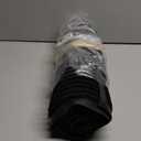 LuxUrux Durable Rubber Door Mat, Heavy Duty Doormat, Indoor Outdoor, Easy Clean, Waterproof, Low-Profile Mats for Entry, Patio, Garage, High Traffic Entrance Ways (17''x 30'' 2 Pack, Striped Black)