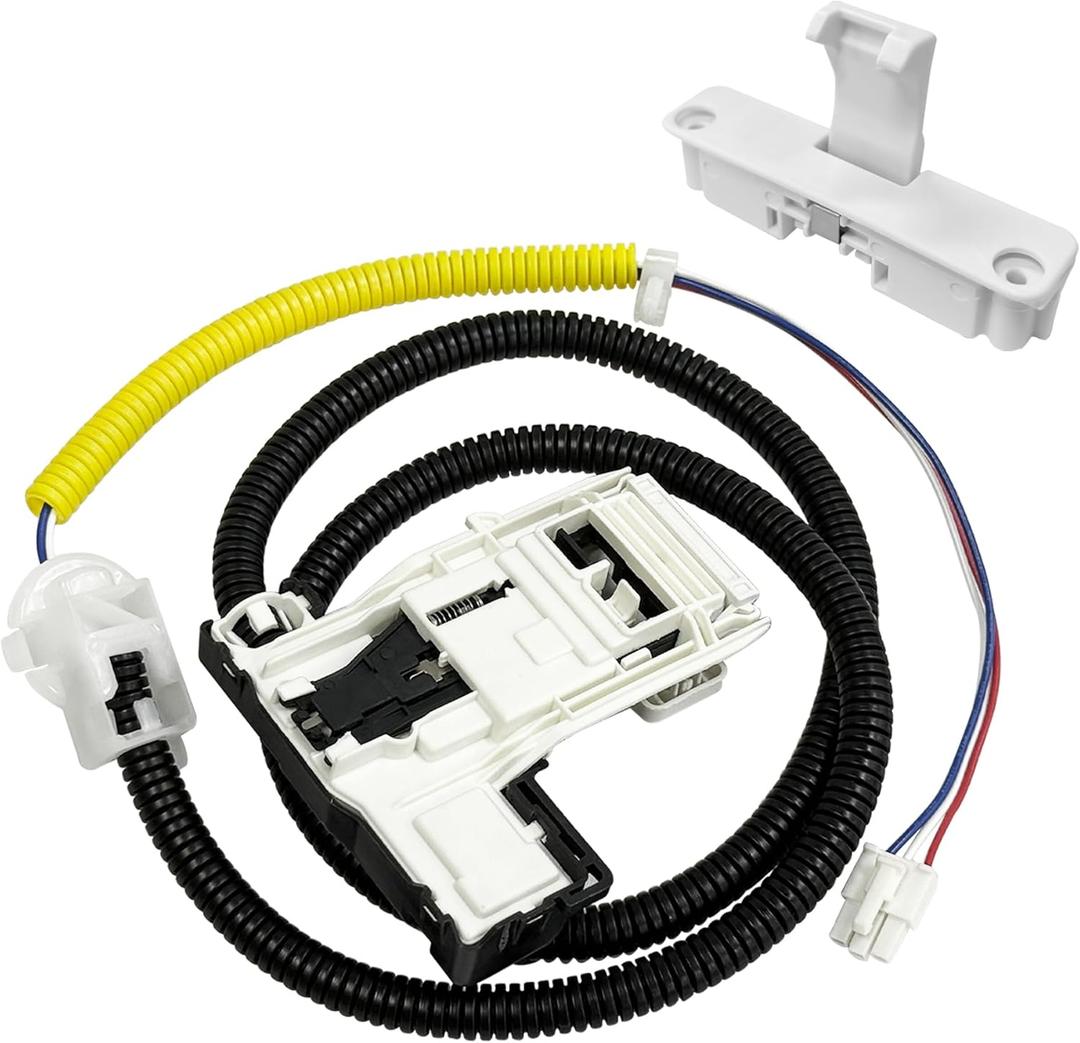 Upgraded W11307244 W10682535 Washing Machine Lid Lock Assembly Replacement WTW4816FW2 WTW4955HW1 WTW5000DW1 WTW5000DW2 WTW5000DW3 NTW4516FW3 NTW4605EW0 RTW4516FW1 RTW4516FW2 MVWC565FW2 MVWC565FW0