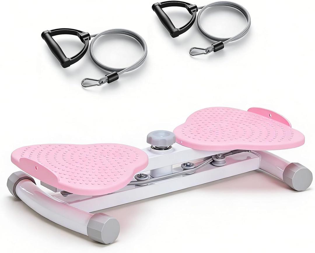 OLIXIS Waist Twister Machine Exercise, Ab Twister Board, 300 lbs Capacity, Noiseless Fitness Tool for Core & Belly Fat Workout, Anti-Slip Home Gym Equipment for Women and Men