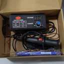 4 in 1 Foam Cutter Set with Digital Voltage Controller, GOCHANGE Electric Cutting Machine Pen Tools Kit, 100-240V /18W Styrofoam Cutting Pen with Electronic Voltage Transformer Adaptor