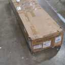 Jocoevol Queen Size Floating Bed Frame with Ergonomic Hidden Headboard & Bookcase Storage, Upholstered Velvet Platform Bed with LED Light & Charging Station, No Box Spring Needed, Color White