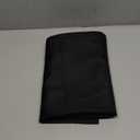 VidaFete 1 Pack 90inch Round Tablecloth Polyester Table Cloth, Stain Resistant and Wrinkle Polyester Dining Table Cover for Kitchen Dinning Party Wedding Rectangular Tabletop Buffet Decoration(Black)