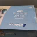 Whitmor 3 Tier Shelving Unit, Metal Storage Shelves, 400 lbs Capacity per Shelf, 1200 lbs Total, Easy Assembly Home Organizer for Pantry, Kitchen, Garage, Plant, 36"L x 14"W x 36"H, Chrome