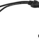 MECCANIXITY 3-Core 3 Pin Y Splitter Connector, 30cm 22AWG IP65 Y Shape 1 Male to 2 Female Extension Cable for LED Lighting