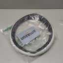 New Diamond Leather Steering Wheel Cover with Bling Bling Crystal Rhinestones, Universal  Wheel Protector for Women Girls Black (Standard Size[14"1/2-15"])