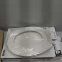KOHLER 20111-96 Brevia, Slow Close Toilet Seat, Round Toilet Seat, Grip-Tight Bumpers Quick-Attach Hardware, Biscuit