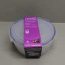 LocknLock Easy Essentials Food Storage lids/Airtight containers/Stackable, BPA Free, 6 Piece, Clear