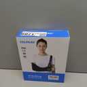 Velpeau Arm Sling Shoulder Immobilizer for Women and Men, fit Left or Right Arm - Rotator Cuff Support Brace - Medical Sling for Shoulder, Clavicle, Elbow Injury (Comfort type, Large: Bust 33.5-41)