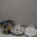 Chafing Dishes for Buffet Set: 100% Pre-Installed Chafers for Catering - Round Chafing Dish Buffet Set with Lids | Chafers and Buffet Warmers Sets | Serving Food Warmer | Chafers Servers Sets (4 pack)