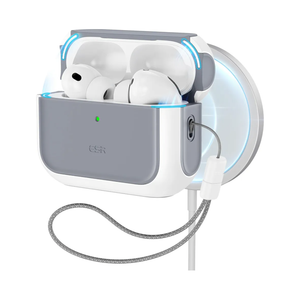 ESR for AirPods Pro 3 Case, Compatible with AirPods Pro 3rd Generation Case (2025), Compatible with MagSafe, Full Drop Protection Cover with Lanyard, White