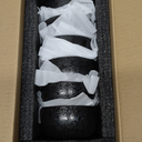 S&Q'S CERAMICS Ceramic Small Bowls for Kitchen, Set of 6, 9 ounces Ice Cream Bowls, Small Serving Bowls for Soup, Dipping, Condiments, Side Dishes, Snack, Prep (Black and Grey (4.25 inch)