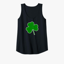 Womens St Patricks Day Shirt for Women | Irish Shamrock Lucky Patty Tank Top XL