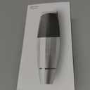 Bevel Beard Trimmer for Men - Cordless Trimmer, 6 Hour Rechargeable Battery Life, Tool-Free Adjustable Zero-Gapped Blade, Barber Supplies, Mustache Trimmer, Silver