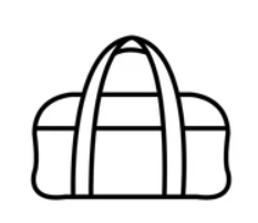 Florida State Seminoles black accessory bag