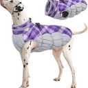 FUAMEY Dog Coat for Medium Dogs,Waterproof Dog Winter Jacket with Harness Built in Puppy Cold Weather Coats Reflective Pet Vest with Zipper Warm Fleece Dogs Snowsuit Windproof Black M (M(chest:21in))