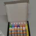 Honcaring Candle Wax Pen, Easy to Use Glitter Painting Pen, 7 Glitter Colors Set for Candle Blessing Writing, Decorating & More DIY Crafts(15ml/0.5oz*7)