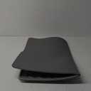 Cat Litter Mat with Grooves & Raised Edge,Urineproof/Waterproof,Litter Scattering Control,Easy to Clean (31 * 24in-Grey-1)