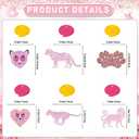 Pink Cheetah Birthday Decorations Pink Leopard Party Decorations Cheetah Print Birthday Decorations with Banner Leopard Hanging Swirls