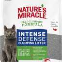 Nature's Miracle Intense Defense Odor Control Litter, 20 Pounds, Odor Control