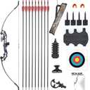 LWANO Archery Recurve Bow and Arrow Set for Adults/Youth/Teens Beginners, 20lbs