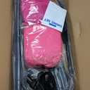 Swing Stand Frame with Sensory Pod Swings and Chair, Sensory Swing Set, X-Shaped Swing Frame, Heavy-Duty Metal Hammock Chair Stand for for Adults Indoor and Outdoor 330LBS(Pink)