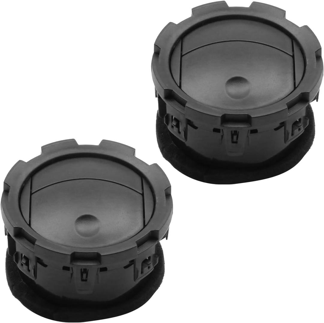 2 Pcs BC3Z-19893-AA Front Dashboard AC Heater Air Duct Vent Louvre, Replacement for Ford F Series 250 350 450 550 Truck 2011-2016