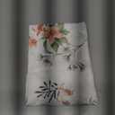 Cozaline Standard Size Pillowcases Set of 2, 100% Cotton Pillow Cases, French Pink Floral Pillow Covers, Soft Breathable Romantic Pillow Case with Envelope Closure (Standard, 20"x26") (Garden)