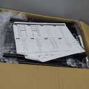 Over The Toilet Storage with Side Rack, 7-Tier Bathroom Organizer with Adjustable Shelf & Drain Basket & 4 Hooks, Freestanding Space Saver for Balcony, Laundry (Vintage Brown)