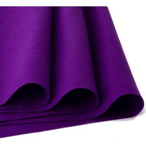 HaoFeiJH Purple Felt Fabric 36" X 36"(1 Square Yard) 1.6mmFabric Sheets Soft Woven Acrylic Craft Felt by The Yard for Sewing DIY Art Craft Project Decorations