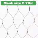 Pond Cover Net 10.5x10.5FT Pond Dome with PVC Support rods Leaf Net and Ground Studs for Pond and Garden