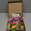 60Pcs Tropical Party Decorations Supplies Tropical Palm Leaves Hibiscus Flower Simulation Artificial Leaf for Hawaiian Luau Safari Party Jungle Beach Theme BBQ Birthday Parties Decorations Table Decor (Middle)