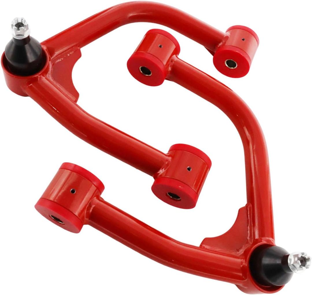 2-4" Lift Front Upper Control Arms with Ball Joint For 2007-2021 Tundra / 2008-2022 SequoiaSuspension Kit Control Arm 2pcs- Red