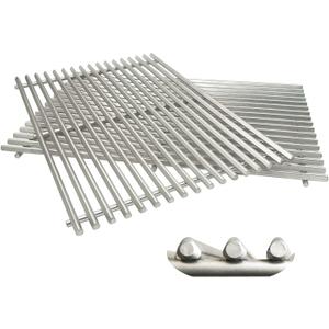 9.5MM 19.5" Sear Grate for Weber Genesis 300 Series, E310 E320 E330 S310 S320 S330, Weber Grill Grate Stainless Steel Cooking Grates Replacement Parts Weber Genesis Grill Grates 7528 7524
