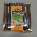 BIC Xtra Smooth Mechanical Pencil with 0.7 mm Medium Point, Refillable and Retractable, 40-Count Pack
