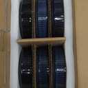 famiware Star Soy Sauce Dish Ceramic Dipping Bowls Set of 6, 4 oz Individual Dip Sauce Cups/Bowls/Dishes/Plates, Small Serving Bowl for Side Dishes, Ice Cream, Condiments, Sushi - Nebulas Blue