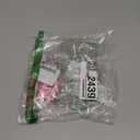 11Pcs Eyelash Curlers Eyebrow Brush Kit for Women, Multifunctional Eyelash Comb Seperator, Mascara Brushes for Women Eyelash Extension Tweezers with Silicone Refill Pads for Home and Travel Uses,Pink