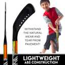 Franklin Sports NHL Kids Street Hockey Stick Set - Includes (2) Youth Street Hockey Sticks + (1) Outdoor Roller Hockey Ball - Perfect Hockey Starter Set for Kids