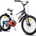 JOYSTAR New Berry Kids Bike for Boys and Girls Ages 3-12 Years Old, 12 14 16 Inch Kids Bicycles with Training Wheels, 20 Inch Bike with Kickstand, Multiple Colors | for Boys and Girls, Kids Bicycles, with Training Wheels, with Kickstand, for Boys and Girls, Kids Bicycles